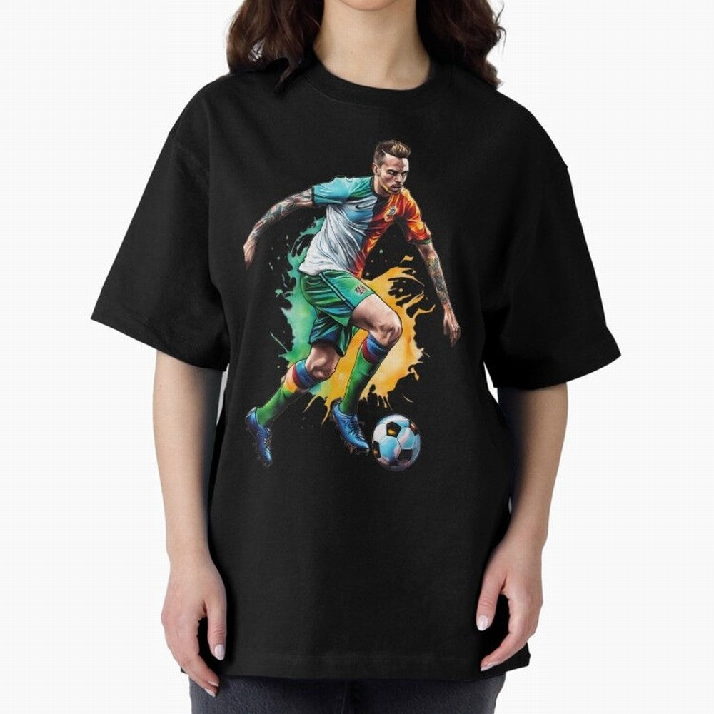 Football Soccer Art Classic T-Shirt Stand Proud for FIFA World Cup 2026 USA Canada Mexico Filled with Haaland and Mbappe, England, France and Netherlands Energy, Global Supporter Spirit, Legendary Goals, National Colors and Tournament Celebration;