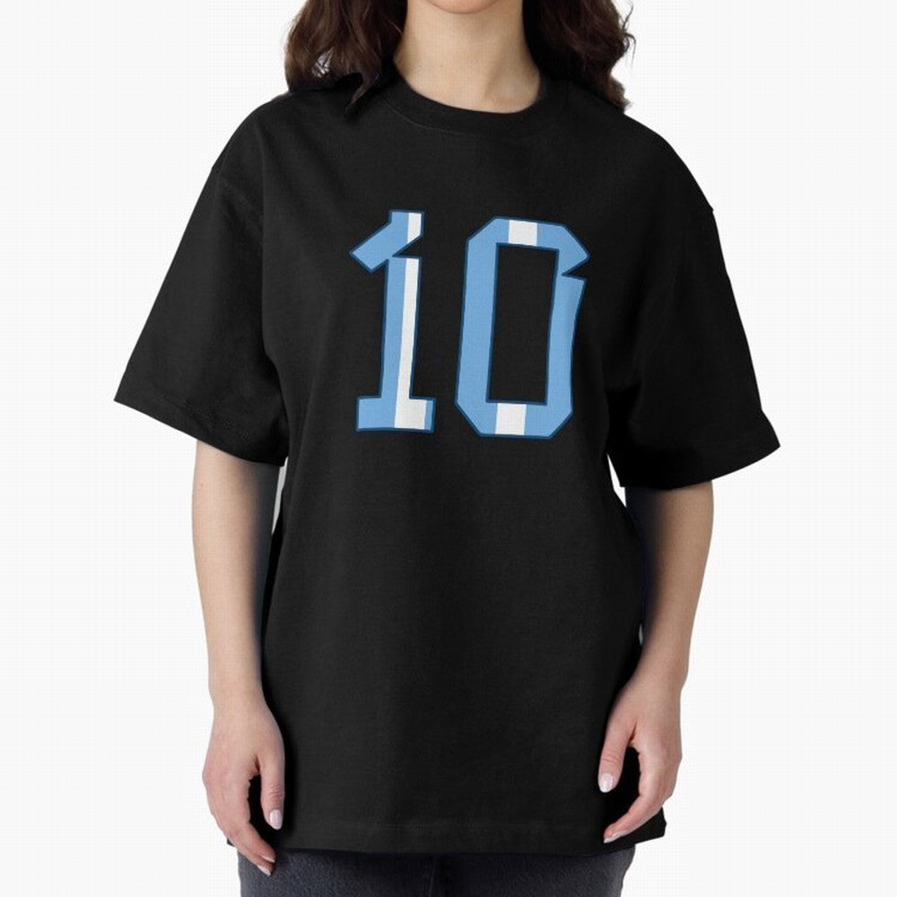 10 - Lionel Messi - Argentina Colours Classic T-Shirt Feel the Trophy Chase of Match Day Hype around FIFA World Cup 2026, Messi, CR7 and Mbappe, Spain and Netherlands, Fan Favorite Moments, National Team Passion, Big Match Drama and Soccer History;