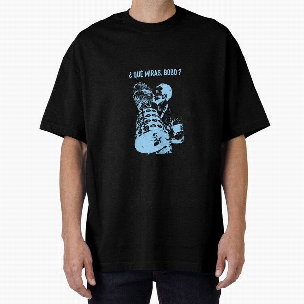 ?Que miras bobo? Oversized T-Shirt Celebrate Unforgettable Nights in Global Football Passion for FIFA World Cup 2026 Group Stage, Inspired by Mbappe and Neymar, France and Portugal, Football Passion, Legendary Performances, Festival Vibes and