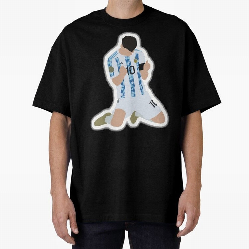 Messi Pop Art Portrait Classic T-Shirt Show Up for the Glory of FIFA World Cup 2026 Spirit, Connected to France, CR7 and Messi, Supporter Pride, Iconic Celebrations, Legendary Names and Global Match Day Energy; Great for Supporters Who Love
