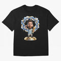 Messi Argentina 2026 - Legend Soccer Chibi 3D Classic T-Shirt Capture Stadium Memories from FIFA World Cup 2026 USA Canada Mexico Spirit, with England, Messi, CR7 and Mbappe, Sports Nostalgia, International Competition, Famous Players and