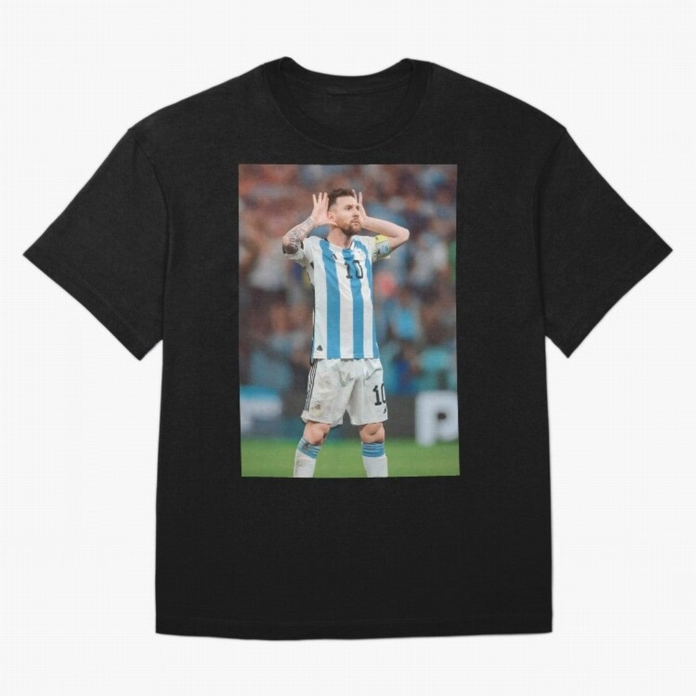 Lionel Messi In Qatar Wolrd Cup Classic T-Shirt Treasure Match Day Hype around FIFA World Cup 2026 Group Stage, Haaland and Mbappe, Spain and Netherlands, Sports Nostalgia, International Competition, Famous Players and Unforgettable Victories;