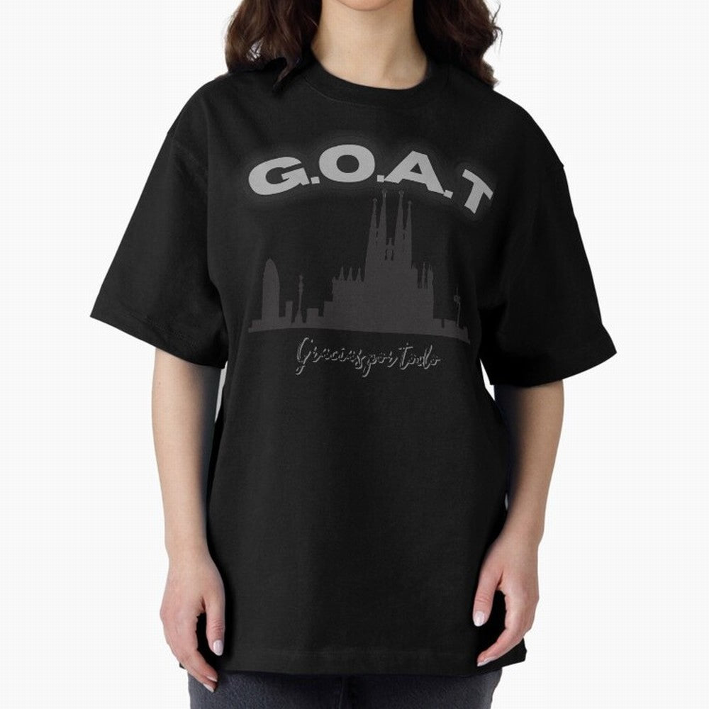 Lionel Messi THANKS GOAT Shirt Classic T-Shirt Relive FIFA World Cup 2026 Connected to Messi, CR7 and Mbappe, France and Portugal Energy, Champion Mindset, Group Stage Buzz, Knockout Tension and Passionate Fan Culture; Ideal for Football Dads,
