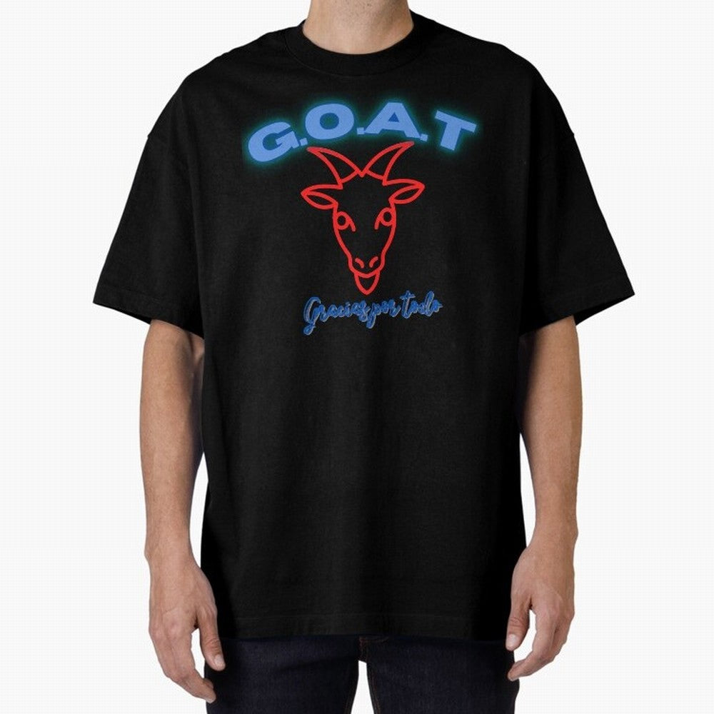 Lionel Messi THANKS GOAT Shirt Oversized T-Shirt Bring a Champion Mindset to FIFA World Cup 2026 Group Stage Made for Cristiano Ronaldo, England Energy, Classic Soccer Heritage, Championship Pressure, Fan Loyalty and International Pride; Built for
