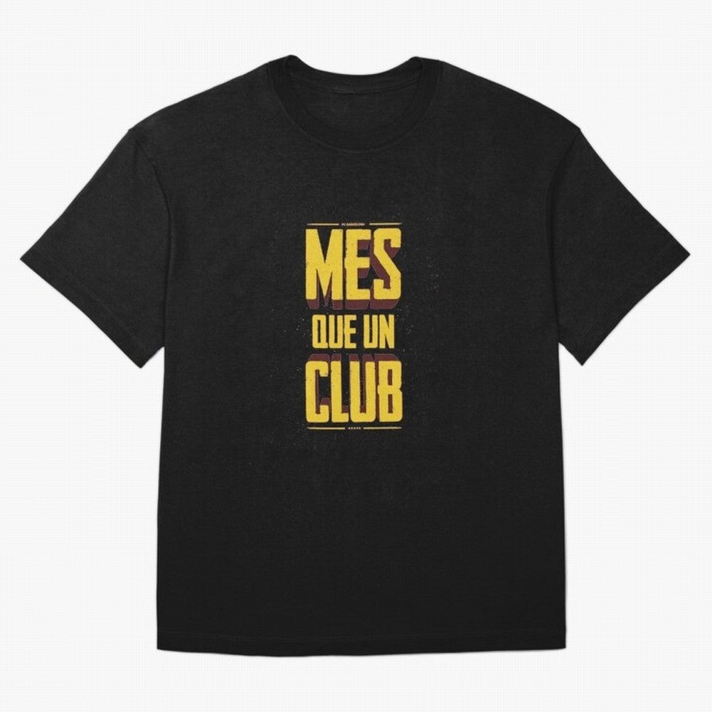 MES QUE UN CLUB Classic T-Shirt Fuel Match Day Hype around FIFA World Cup 2026, Messi, Portugal, Spain and Germany, Global Supporter Spirit, Legendary Goals, National Colors and Tournament Celebration; Great for Watch Parties, Sports Bars, Family