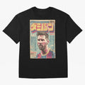 Messi the Goat Japanese Vintage Poster Classic T-Shirt Bring Bold Fan Energy to the FIFA World Cup 2026 USA Canada Mexico Journey through Messi, CR7 and Mbappe Highlights, France Pride, Classic Soccer Heritage, Championship Pressure, Fan Loyalty