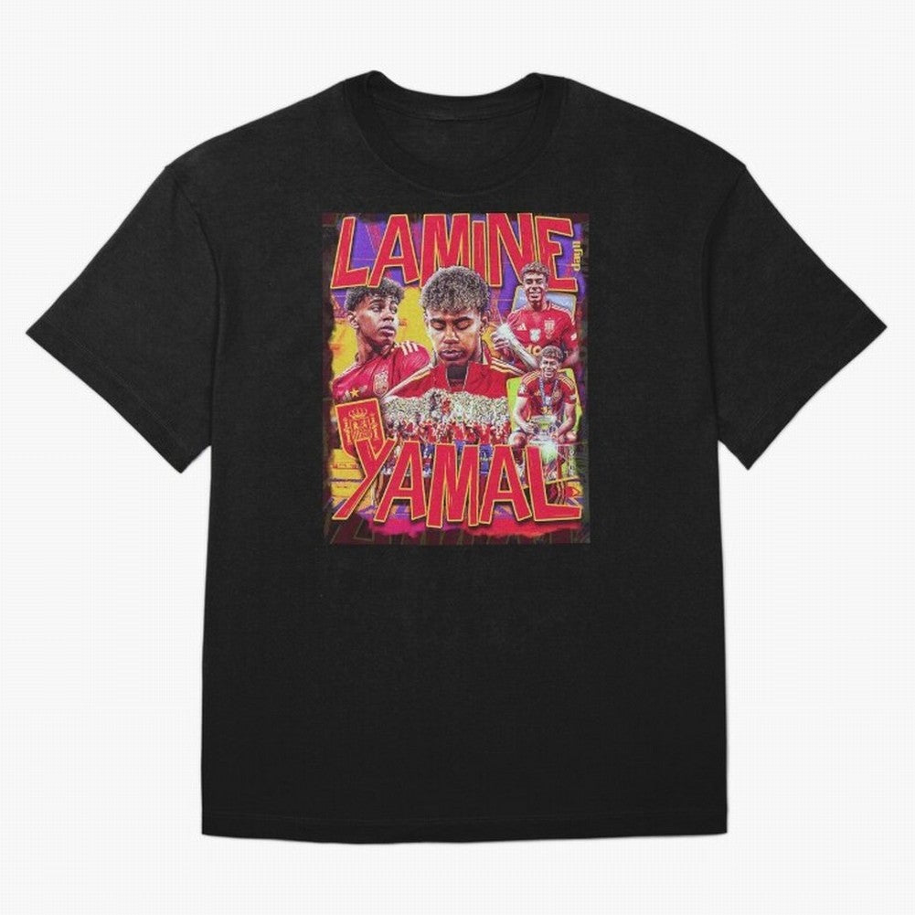 Lamine Yamal Classic T-Shirt Celebrate FIFA World Cup 2026 Group Stage for Fans of CR7 and Spain and Netherlands, Bringing Stadium Memories, Football Loyalty, International Chants and Championship Tradition; Great for Watch Parties, Sports Bars,
