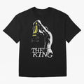 Messi Pop Art Portrait Oversized T-Shirt Honor Football Greatness during FIFA World Cup 2026 Spirit, Driven by Argentina and Brazil, CR7 and Messi, Match Day Excitement, Supporter Culture, Golden Goals and Global Football Passion; Made for