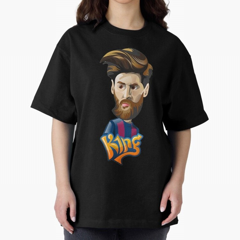 Lionel Messi Classic T-Shirt Celebrate Golden Goal Energy in FIFA World Cup 2026 USA Canada Mexico for Fans of Haaland and Mbappe and Brazil, Portugal and Argentina, Bringing Sports Nostalgia, International Competition, Famous Players and