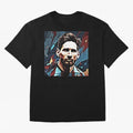 Messi The GOAT Oversized T-Shirt Represent Fans Who Live for FIFA World Cup 2026 USA Canada Mexico for Fans of Neymar and Argentina, Bringing Football Passion, Legendary Performances, Festival Vibes and Supporter Community; Ideal for Passionate