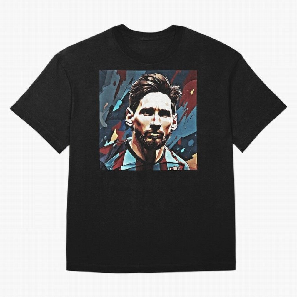 Messi The GOAT Oversized T-Shirt Represent Fans Who Live for FIFA World Cup 2026 USA Canada Mexico for Fans of Neymar and Argentina, Bringing Football Passion, Legendary Performances, Festival Vibes and Supporter Community; Ideal for Passionate