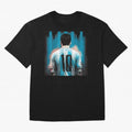 Messi The GOAT Oversized T-Shirt Celebrate the Biggest Stage of FIFA World Cup 2026 Group Stage Built around Messi and Cristiano Ronaldo, Brazil Energy, Fan Favorite Moments, National Team Passion, Big Match Drama and Soccer History; Ideal for