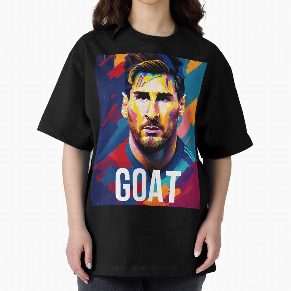 Messi Pop Art Portrait Classic T-Shirt Carry National Pride through FIFA World Cup 2026 USA Canada Mexico for Fans of Messi, CR7 and Mbappe and France and Portugal, Bringing Champion Mindset, Group Stage Buzz, Knockout Tension and Passionate Fan