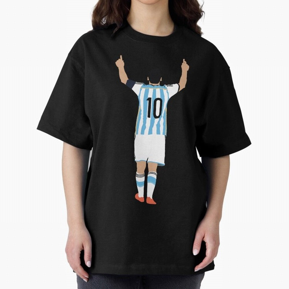 Messi Pop Art Portrait Classic T-Shirt Carry the Dream of FIFA World Cup 2026 USA Canada Mexico Celebrating Neymar, Brazil, Portugal and Argentina Energy, Worldwide Fan Energy, Dramatic Goals, Stadium Lights and Championship Celebrations; Ideal for