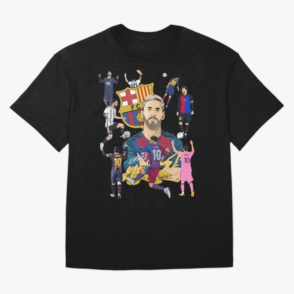 Messi Pop Art Portrait Classic T-Shirt Bring Legendary Rivalry Energy to FIFA World Cup 2026 Spirit, Filled with France, Mbappe and Neymar, Championship Spirit, Famous Goals, Roaring Crowds and International Football Unity; Ideal for Fans Who