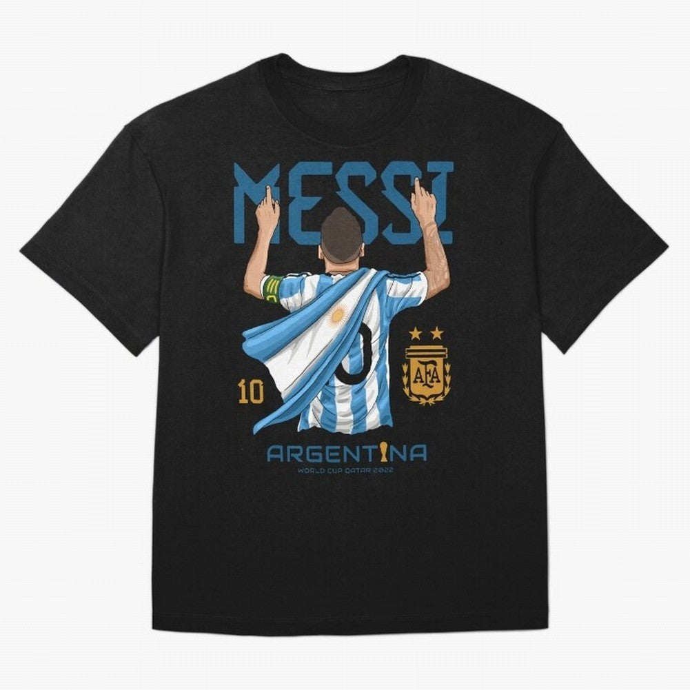 Messi The GOAT Classic T-Shirt Celebrate the Stars of Global Football Passion for FIFA World Cup 2026 USA Canada Mexico, Filled with Neymar, Haaland and Cristiano Ronaldo, France, Football Passion, Legendary Performances, Festival Vibes and