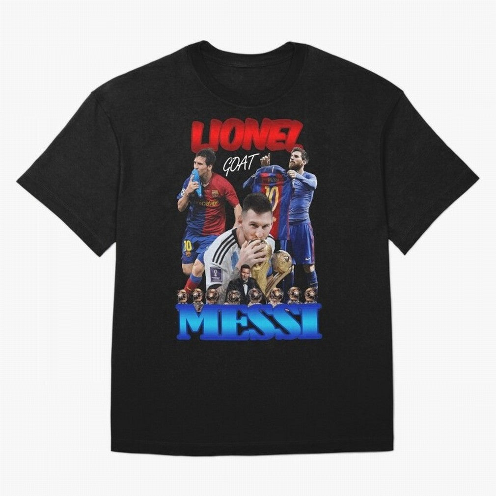 Messi The GOAT Classic T-Shirt Follow the Final Road of FIFA World Cup 2026 Group Stage Driven by Messi, Neymar and Mbappe, England and Germany Energy, Football History, Final Match Energy, Crowd Noise and Once in a Lifetime Moments; Perfect for