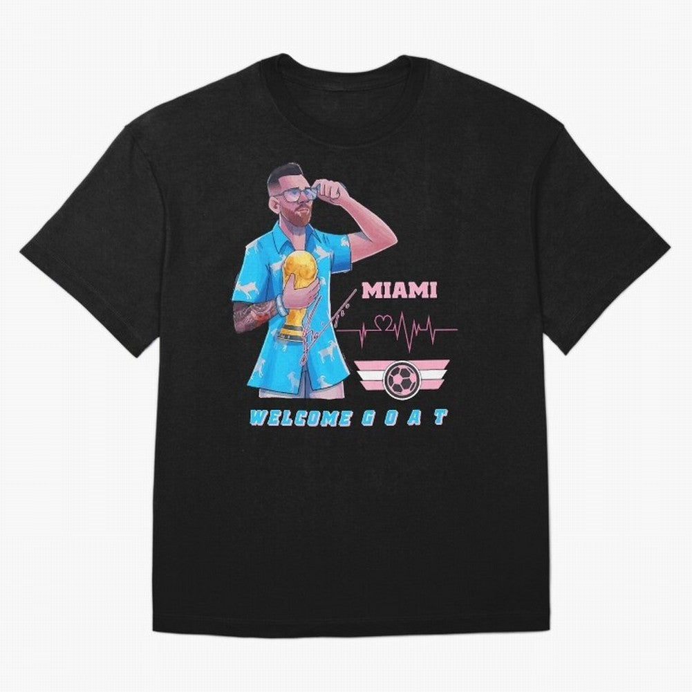 Messi The GOAT Classic T-Shirt Bring World Football Passion into the FIFA World Cup 2026 Group Stage Journey through Mbappe Highlights, Portugal, Spain and Germany Pride, Game Day Rituals, Football Legends, Country Pride and the Road to the Final;