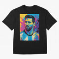 Messi The GOAT Classic T-Shirt Live the Energy of Match Day Hype around FIFA World Cup 2026 Group Stage, Mbappe, England and Germany, Retro Football Energy, Iconic Rivalries, Trophy Chase Drama and Stadium Atmosphere; Made for Collectors Who Enjoy