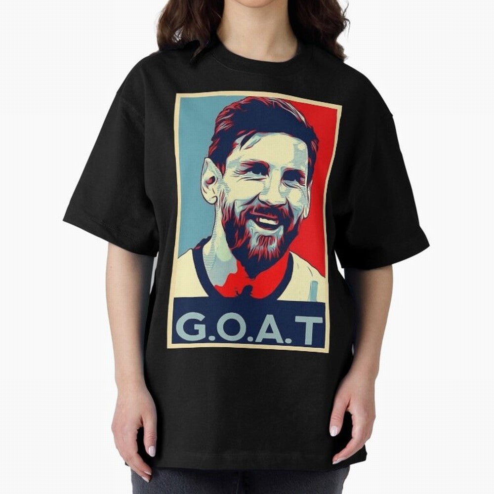 Messi Pop Art Portrait Classic T-Shirt Feel the Heartbeat of FIFA World Cup 2026 USA Canada Mexico for Fans of Mbappe and Neymar and Spain and Netherlands, Bringing Game Day Rituals, Football Legends, Country Pride and the Road to the Final;