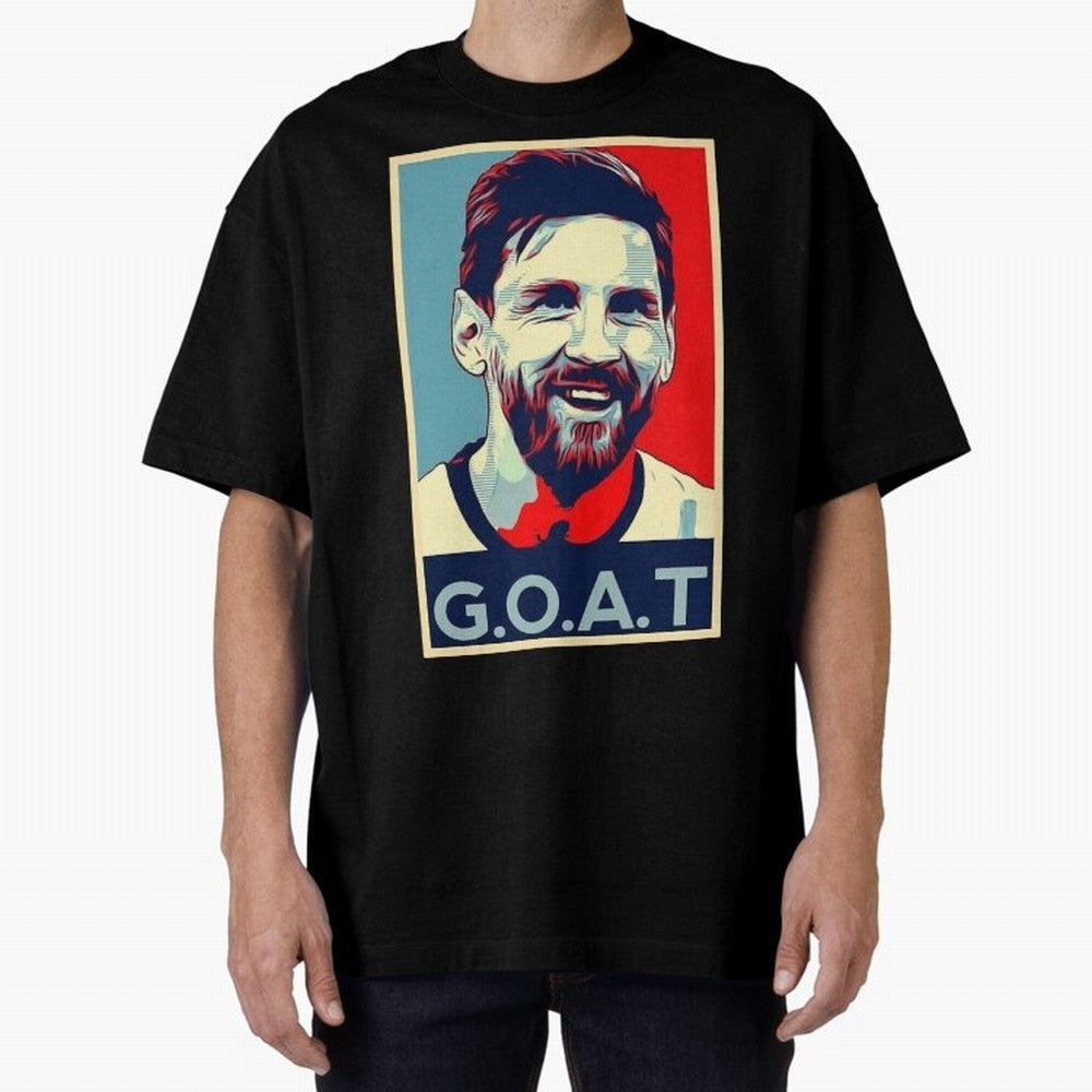 Messi Pop Art Portrait Classic T-Shirt Feel the Heartbeat of FIFA World Cup 2026 USA Canada Mexico for Fans of Mbappe and Neymar and Spain and Netherlands, Bringing Game Day Rituals, Football Legends, Country Pride and the Road to the Final;