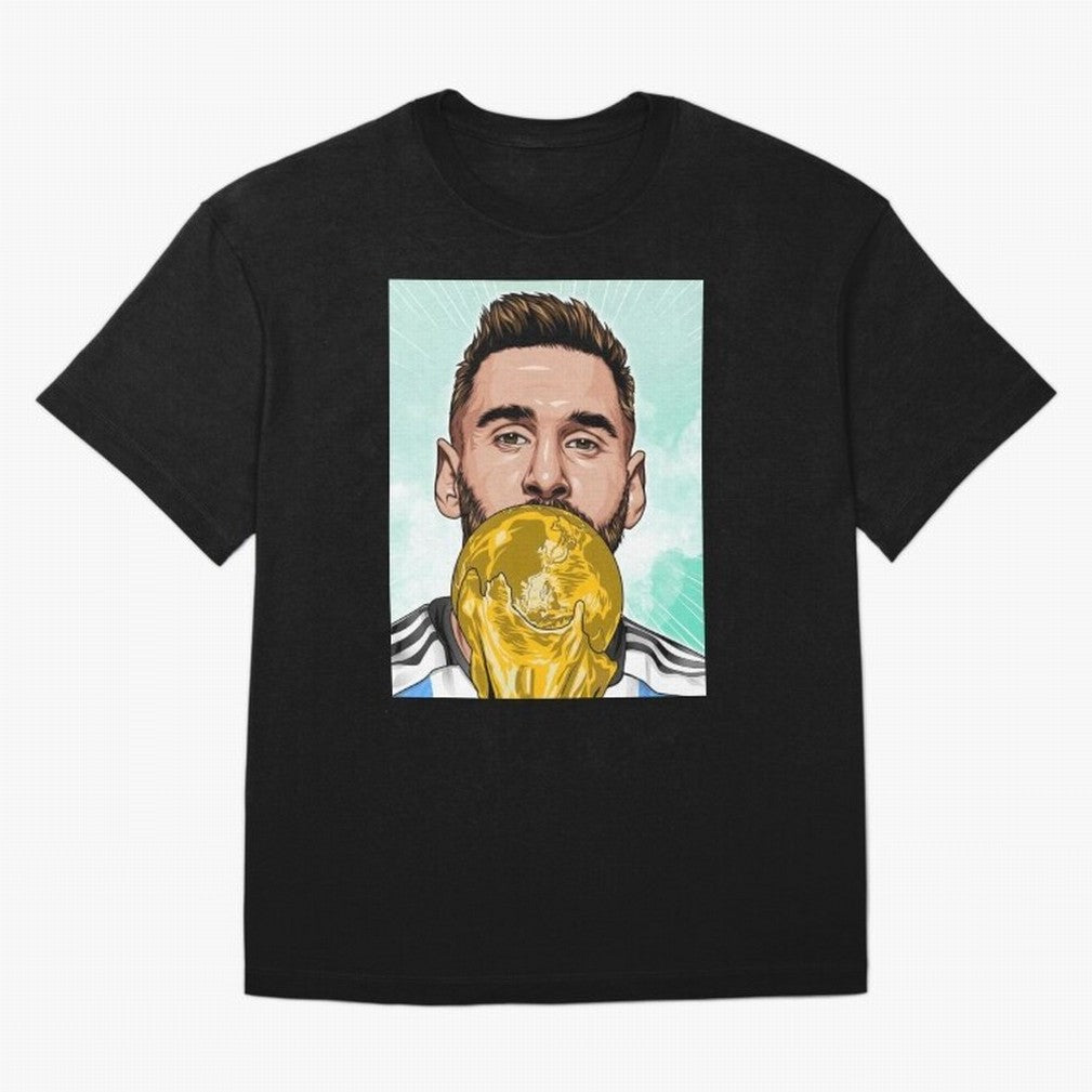 Messi goat Oversized T-Shirt Represent FIFA World Cup 2026 for Fans of Cristiano Ronaldo and Germany, Bringing Soccer Culture, Superstar Moments, National Team Dreams and Competitive Fire; Great for Watch Parties, Sports Bars, Family Nights, Fan