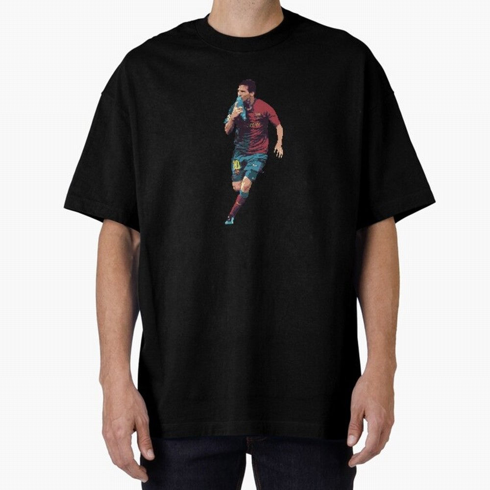 Lionel Messi Oversized T-Shirt Turn Up for FIFA World Cup 2026 USA Canada Mexico Made for Haaland and Mbappe, Netherlands Energy, Match Day Excitement, Supporter Culture, Golden Goals and Global Football Passion; Perfect for Fans, Collectors,