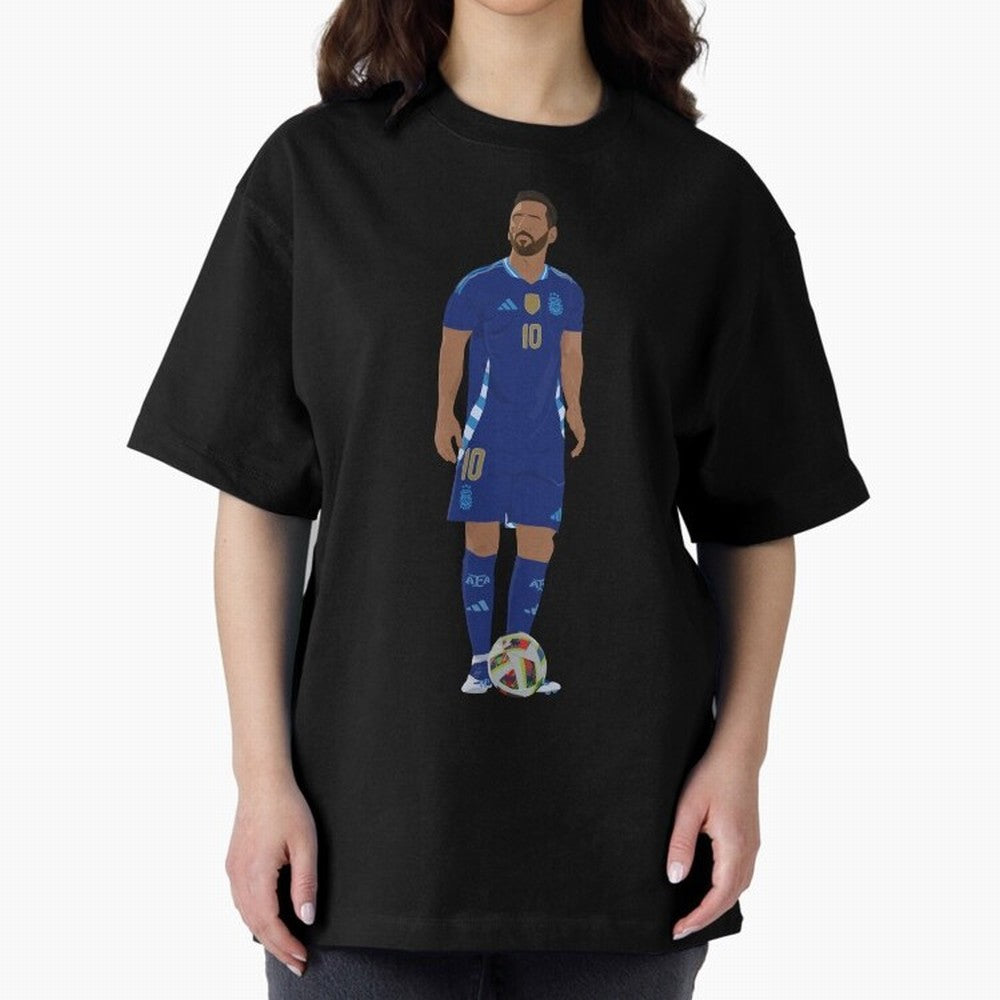Leo Messi Classic T-Shirt Show Support during Global Football Passion for FIFA World Cup 2026 Group Stage, Made for Haaland and Mbappe, Spain and Netherlands, Global Supporter Spirit, Legendary Goals, National Colors and Tournament Celebration;
