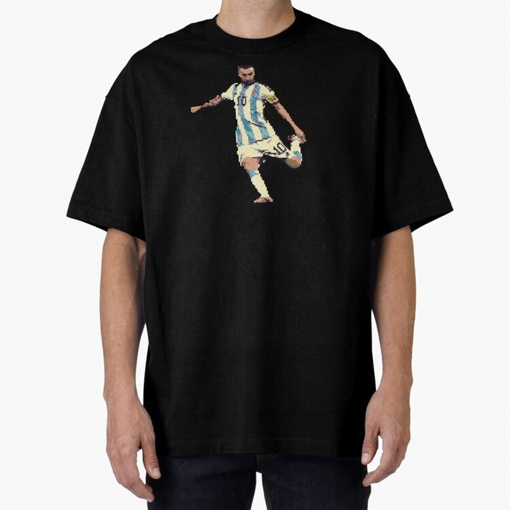 Lionel Messi Classic T-Shirt Cheer through Every Moment of Global Football Passion for FIFA World Cup 2026 Group Stage, Centered on Messi and Cristiano Ronaldo, Spain and Netherlands, Global Supporter Spirit, Legendary Goals, National Colors and