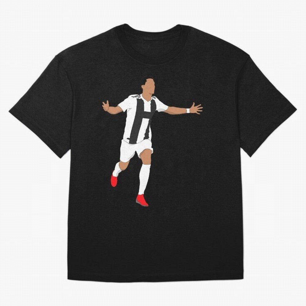 Ronaldo Oversized T-Shirt Show Match Day Excitement for FIFA World Cup 2026 USA Canada Mexico Featuring Messi, CR7 and Mbappe, Portugal Energy, Soccer Culture, Superstar Moments, National Team Dreams and Competitive Fire; Great for Watch Parties,