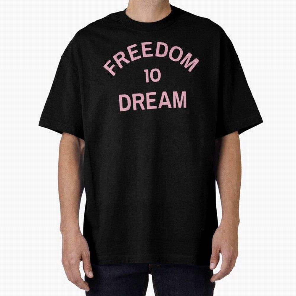 Freedom 10 Dream Oversized T-Shirt Capture FIFA World Cup 2026 Filled with Mbappe, Argentina Energy, Tournament Hype, Historic Matchups, Family Viewing Parties and Global Sports Pride; Perfect for People Who Love Argentina, Brazil, France, England,