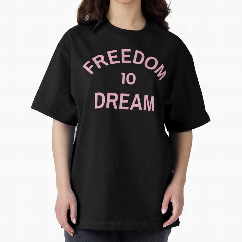 Freedom 10 Dream Oversized T-Shirt Capture FIFA World Cup 2026 Filled with Mbappe, Argentina Energy, Tournament Hype, Historic Matchups, Family Viewing Parties and Global Sports Pride; Perfect for People Who Love Argentina, Brazil, France, England,