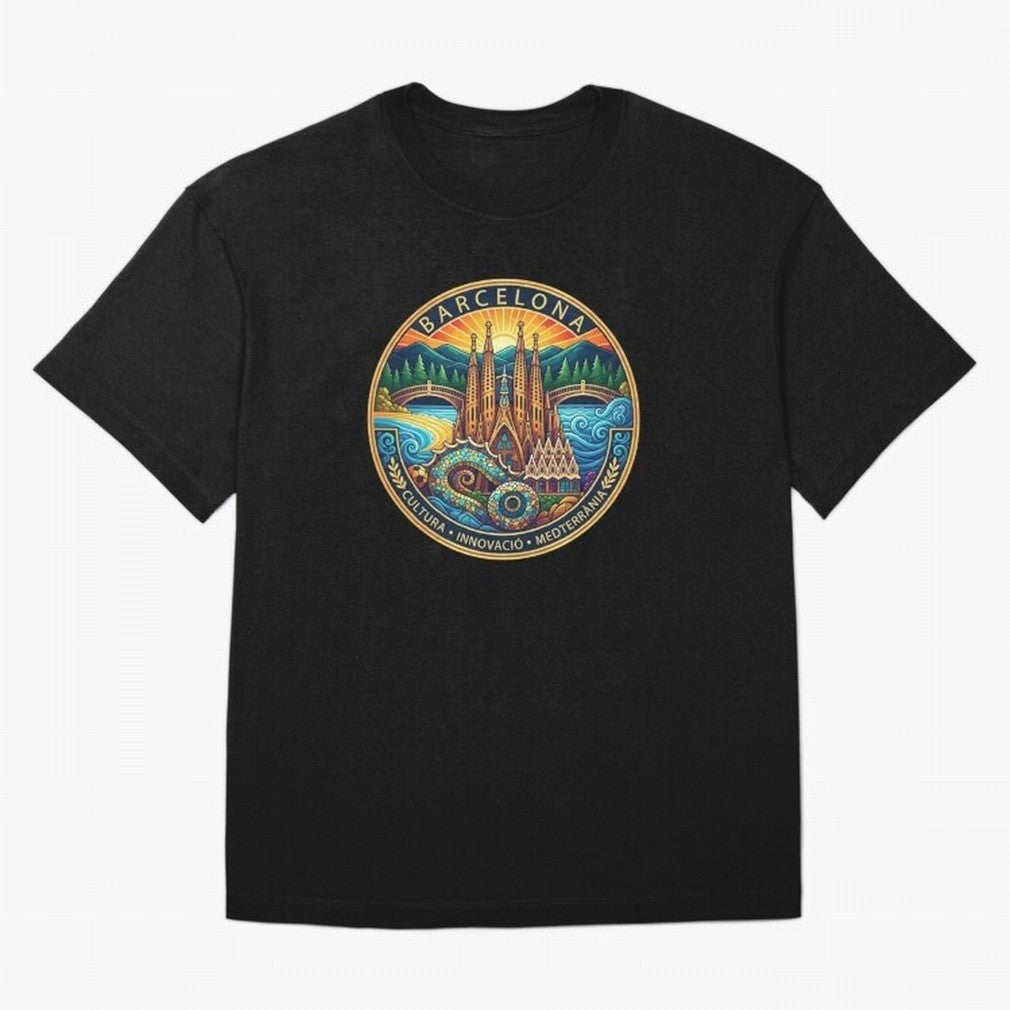 BARCELONA Oversized T-Shirt Unlock FIFA World Cup 2026 USA Canada Mexico for Fans of Messi, Neymar and Mbappe and Germany, Bringing Champion Mindset, Group Stage Buzz, Knockout Tension and Passionate Fan Culture; Great for Supporters Who Love
