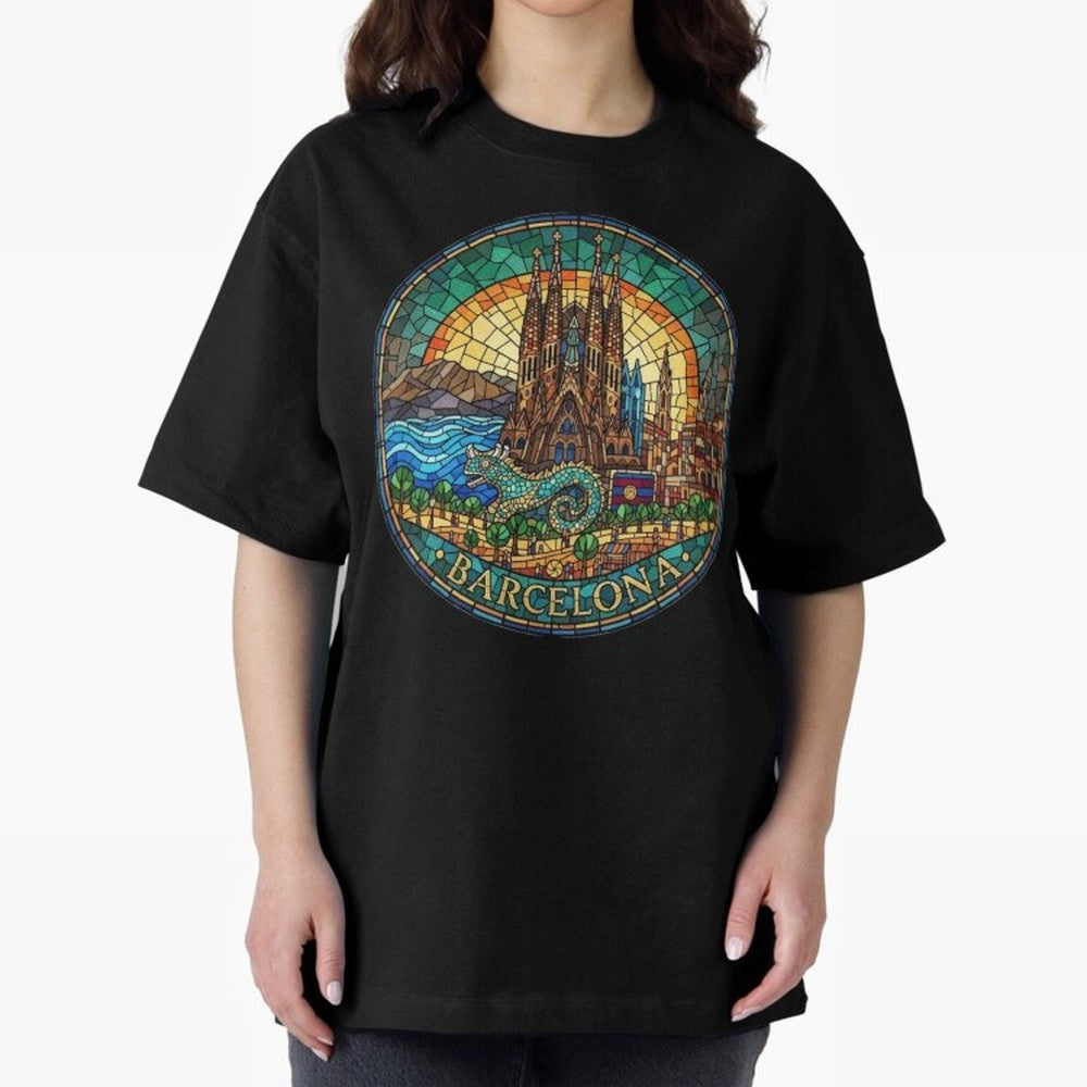 BARCELONA Classic T-Shirt Live the Energy of Global Football Passion for FIFA World Cup 2026 USA Canada Mexico, Centered on Messi, Spain, Stadium Chants, National Pride, Trophy Dreams and Unforgettable Football Memories; Made for Collectors Who