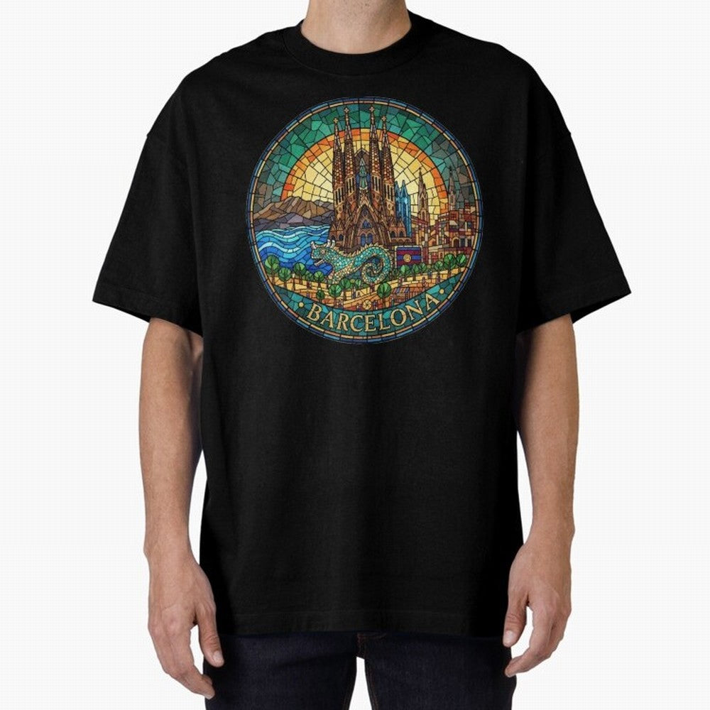 BARCELONA Classic T-Shirt Live the Energy of Global Football Passion for FIFA World Cup 2026 USA Canada Mexico, Centered on Messi, Spain, Stadium Chants, National Pride, Trophy Dreams and Unforgettable Football Memories; Made for Collectors Who
