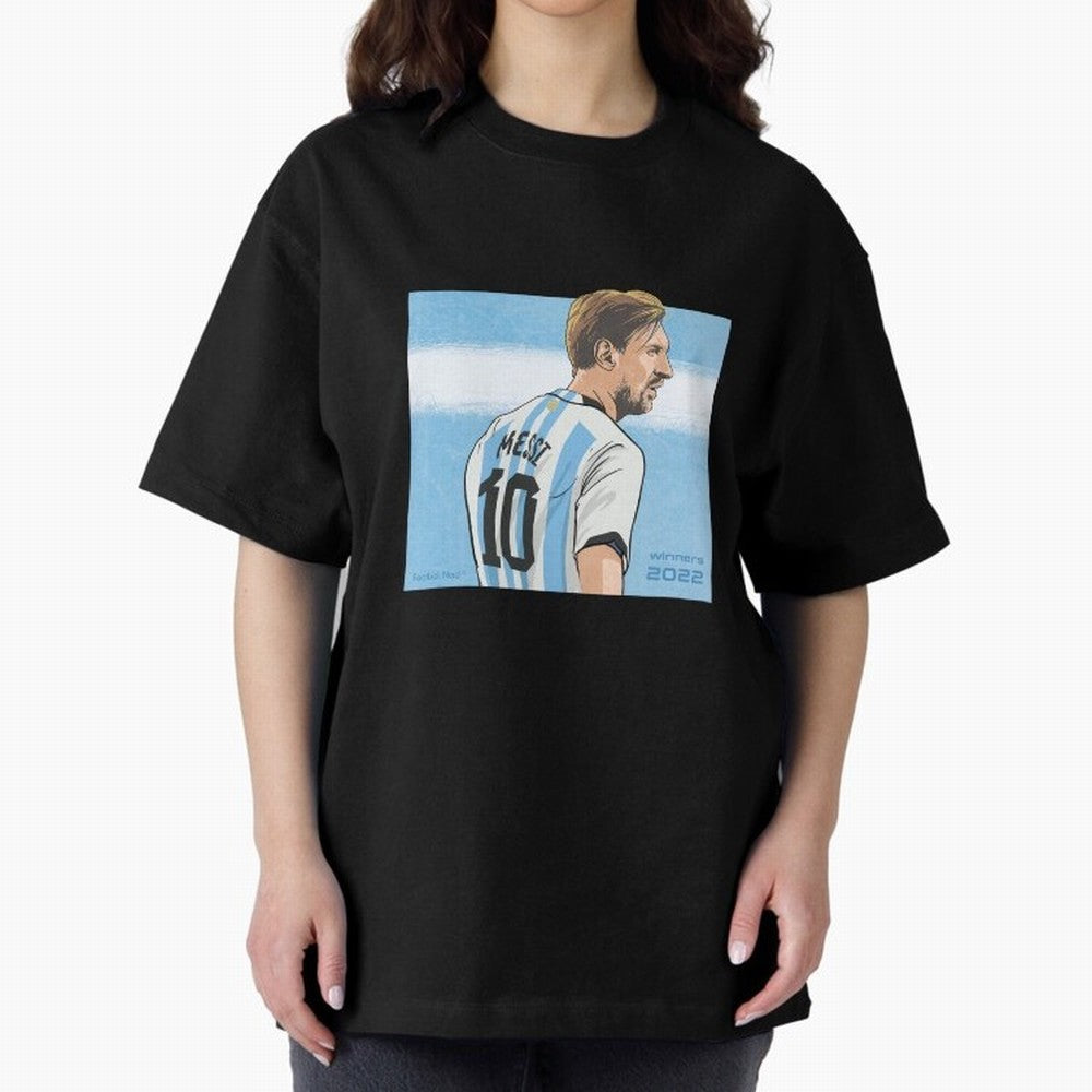 Messi Argentina's Qatar 2022 Hero Classic T-Shirt Celebrate Rivalries and Pride in FIFA World Cup 2026 Group Stage Filled with Messi, CR7 and Mbappe, Brazil Energy, Stadium Chants, National Pride, Trophy Dreams and Unforgettable Football Memories;
