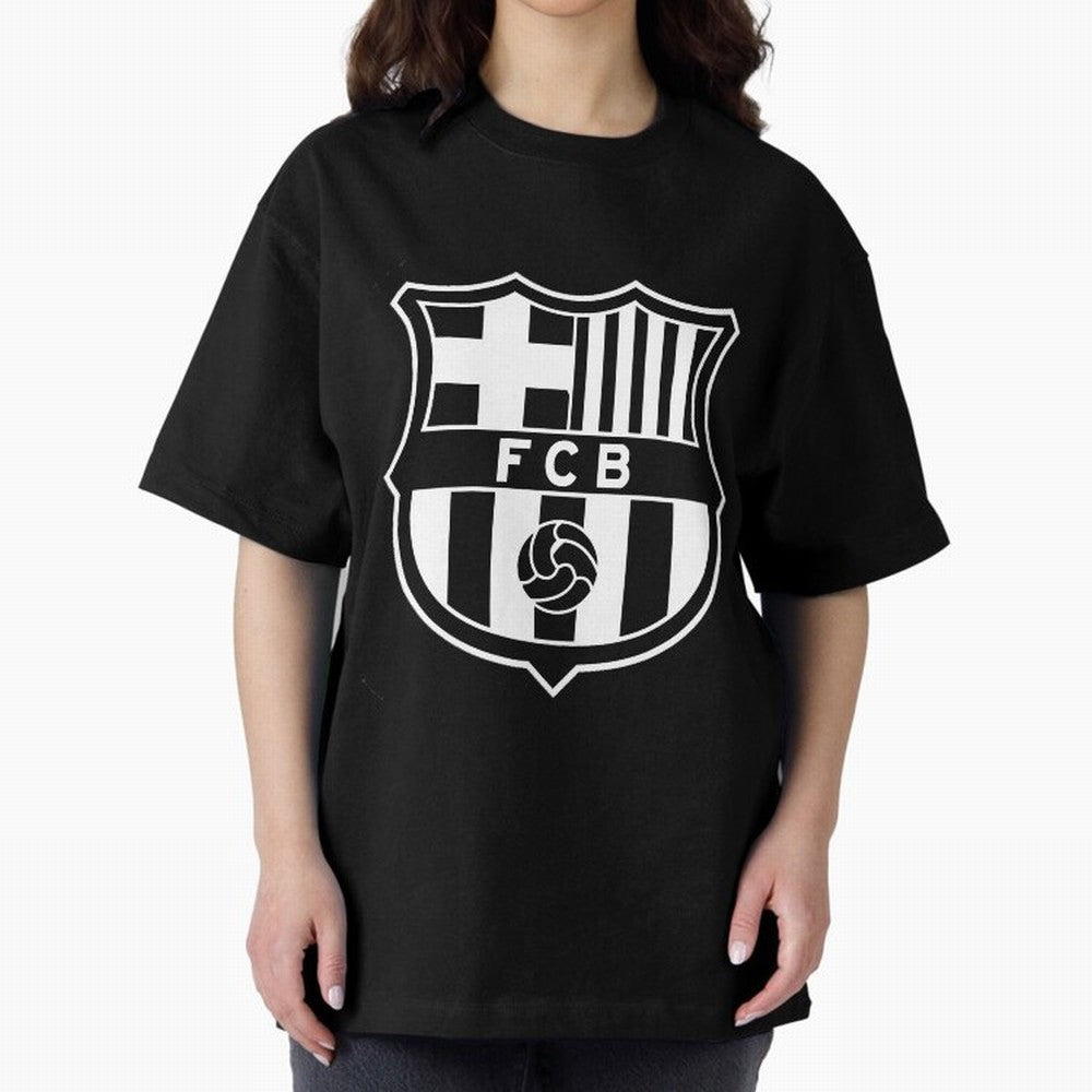 T-SHIRT BARCELONA Oversized T-Shirt Celebrate Golden Goal Energy in FIFA World Cup 2026 USA Canada Mexico for Fans of Messi and Cristiano Ronaldo and England, France and Netherlands, Bringing Retro Football Energy, Iconic Rivalries, Trophy Chase