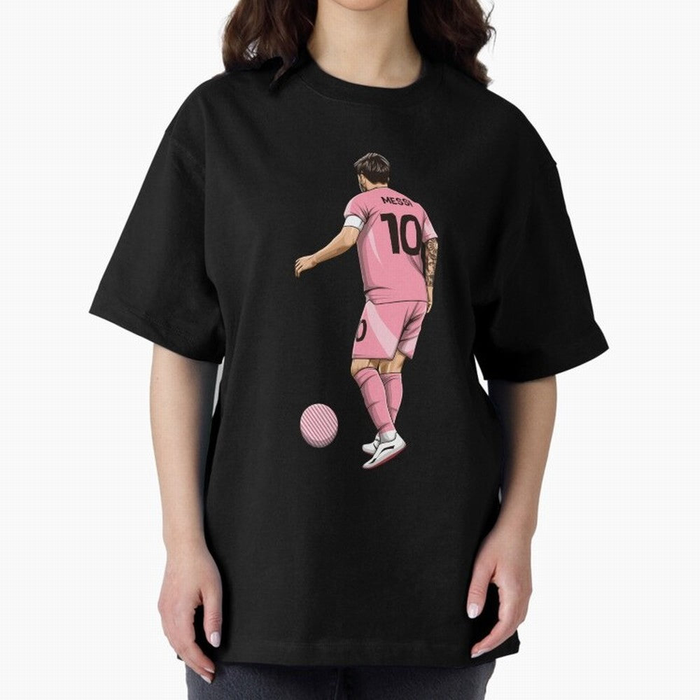 Lionel Messi Oversized T-Shirt Back Your Heroes with FIFA World Cup 2026 Filled with Neymar, Argentina, France and Brazil Energy, Stadium Chants, National Pride, Trophy Dreams and Unforgettable Football Memories; Perfect for People Who Love