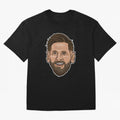 messi cartoon face Classic T-Shirt Experience the Global Stage of Global Football Passion for FIFA World Cup 2026, Built around Messi and Cristiano Ronaldo, Argentina and Brazil, Fan Favorite Moments, National Team Passion, Big Match Drama and
