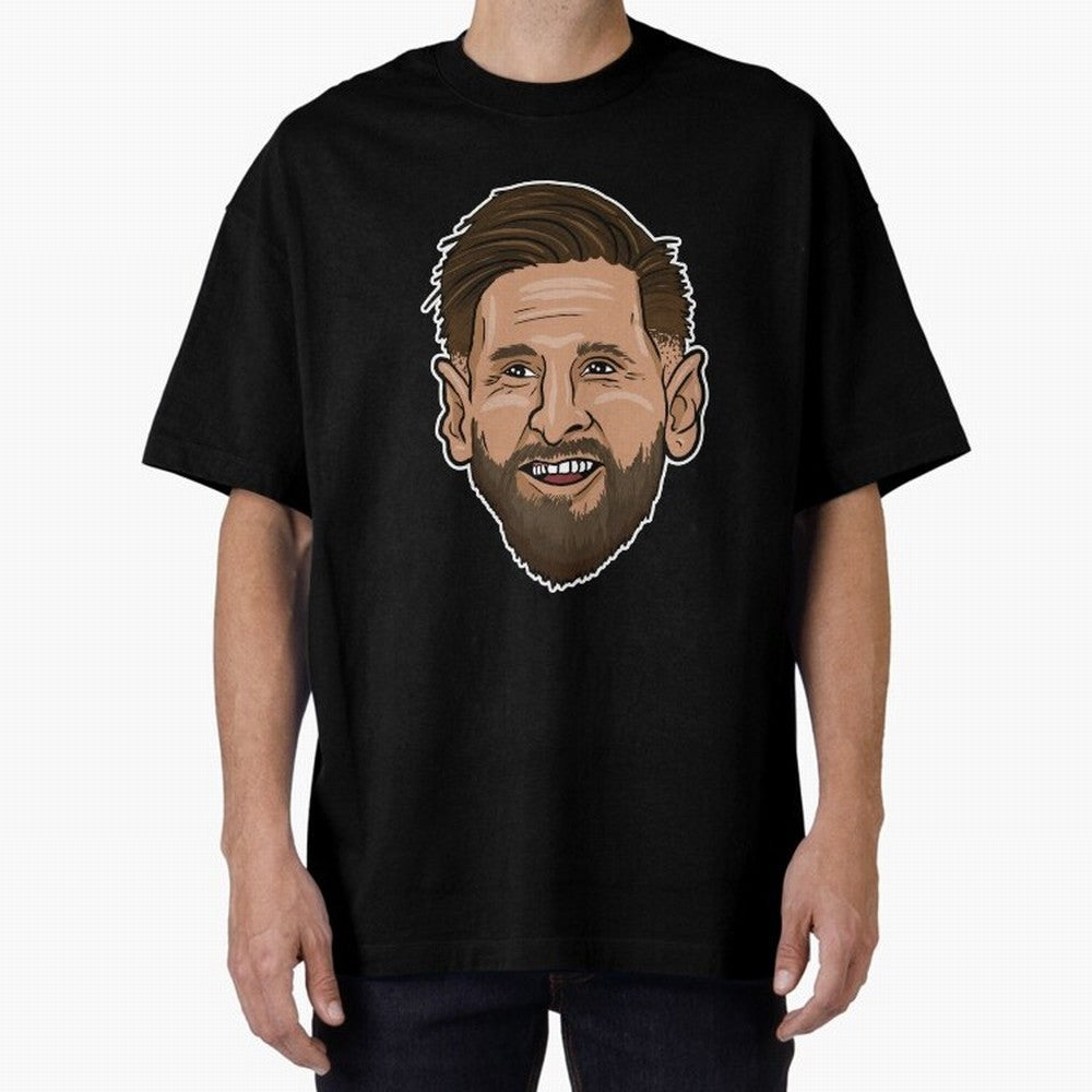 messi cartoon face Classic T-Shirt Experience the Global Stage of Global Football Passion for FIFA World Cup 2026, Built around Messi and Cristiano Ronaldo, Argentina and Brazil, Fan Favorite Moments, National Team Passion, Big Match Drama and