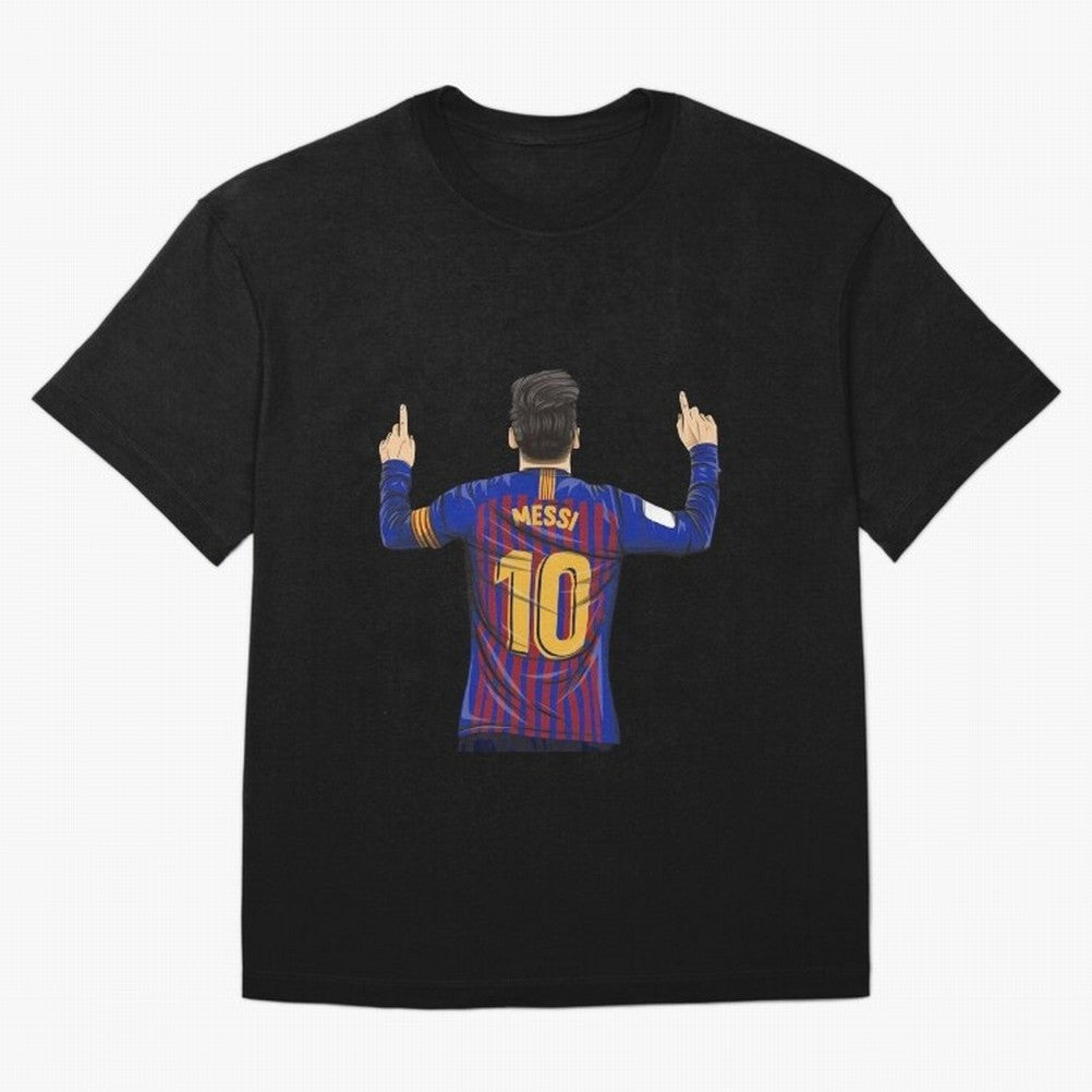 Lionel Messi Barcelona's Version Classic T-Shirt Celebrate Global Passion for Match Day Hype around FIFA World Cup 2026 USA Canada Mexico, Haaland and Mbappe, England and Germany, Global Supporter Spirit, Legendary Goals, National Colors and