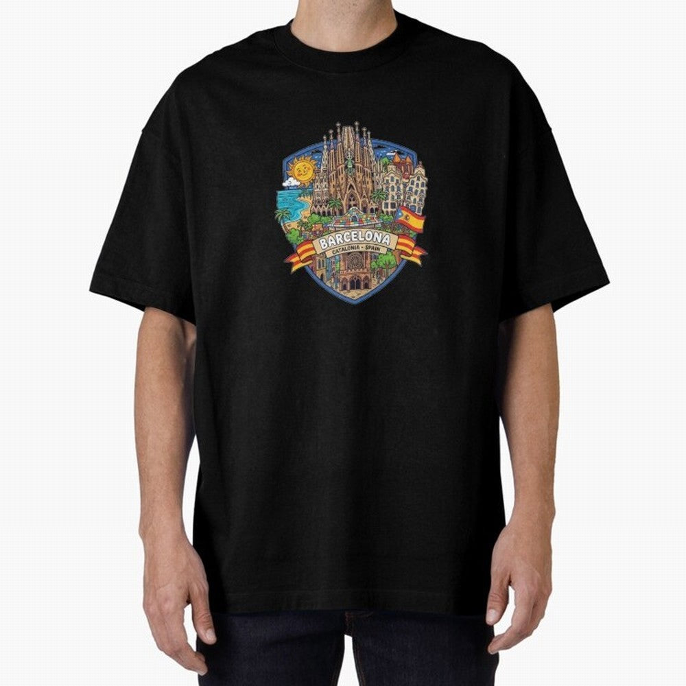 BARCELONA Classic T-Shirt Celebrate the Road through the FIFA World Cup 2026 Group Stage Journey through CR7 and Messi Highlights, Argentina Pride, Champion Mindset, Group Stage Buzz, Knockout Tension and Passionate Fan Culture; Ideal for Fans Who
