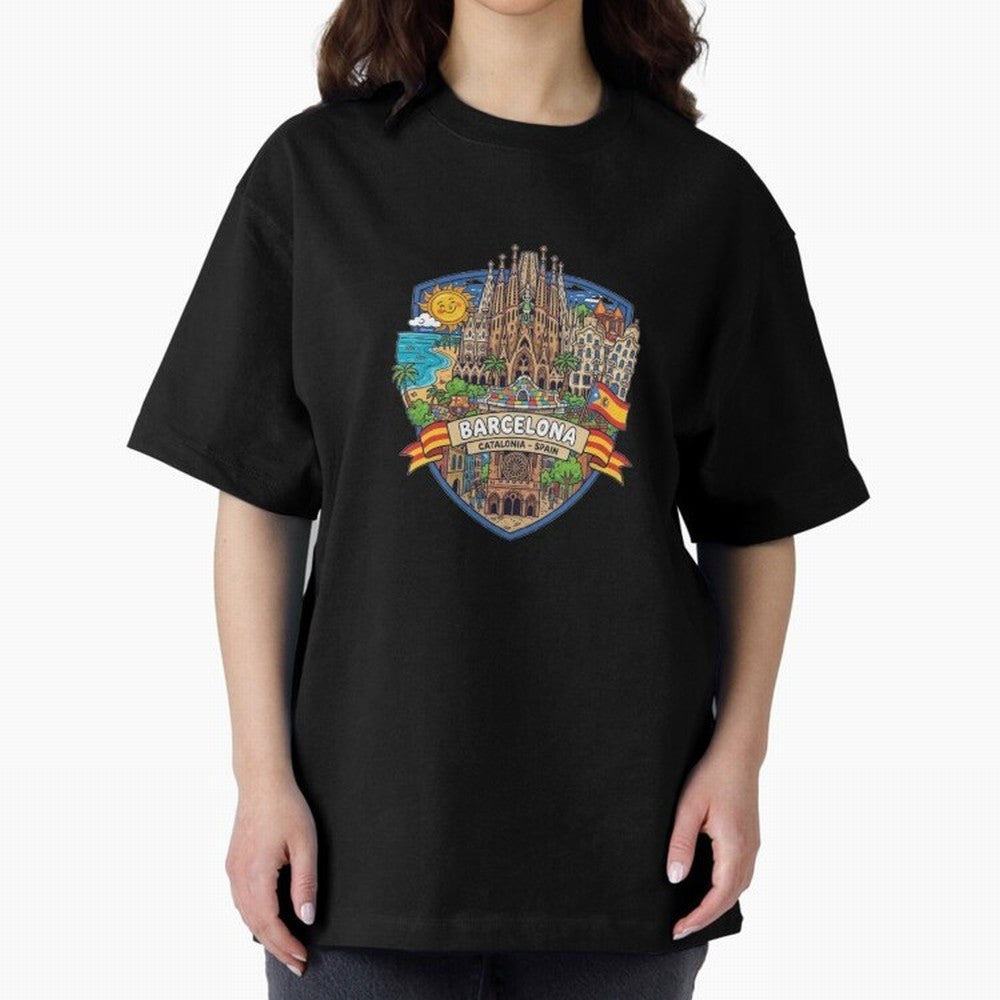 BARCELONA Classic T-Shirt Celebrate the Road through the FIFA World Cup 2026 Group Stage Journey through CR7 and Messi Highlights, Argentina Pride, Champion Mindset, Group Stage Buzz, Knockout Tension and Passionate Fan Culture; Ideal for Fans Who