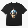 Soccer football lionel messi Barcellona Argentina illustration Oversized T-Shirt Relive Legendary Nights from FIFA World Cup 2026 USA Canada Mexico Made for CR7 and Messi, Spain Energy, Global Supporter Spirit, Legendary Goals, National Colors and