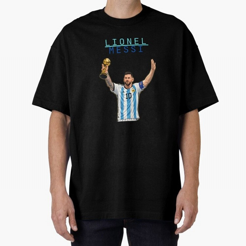 Messi Classic T-Shirt Show Fan Pride Across the FIFA World Cup 2026 Group Stage Journey through CR7 Highlights, France and Portugal Pride, Retro Football Energy, Iconic Rivalries, Trophy Chase Drama and Stadium Atmosphere; Great for Supporters Who
