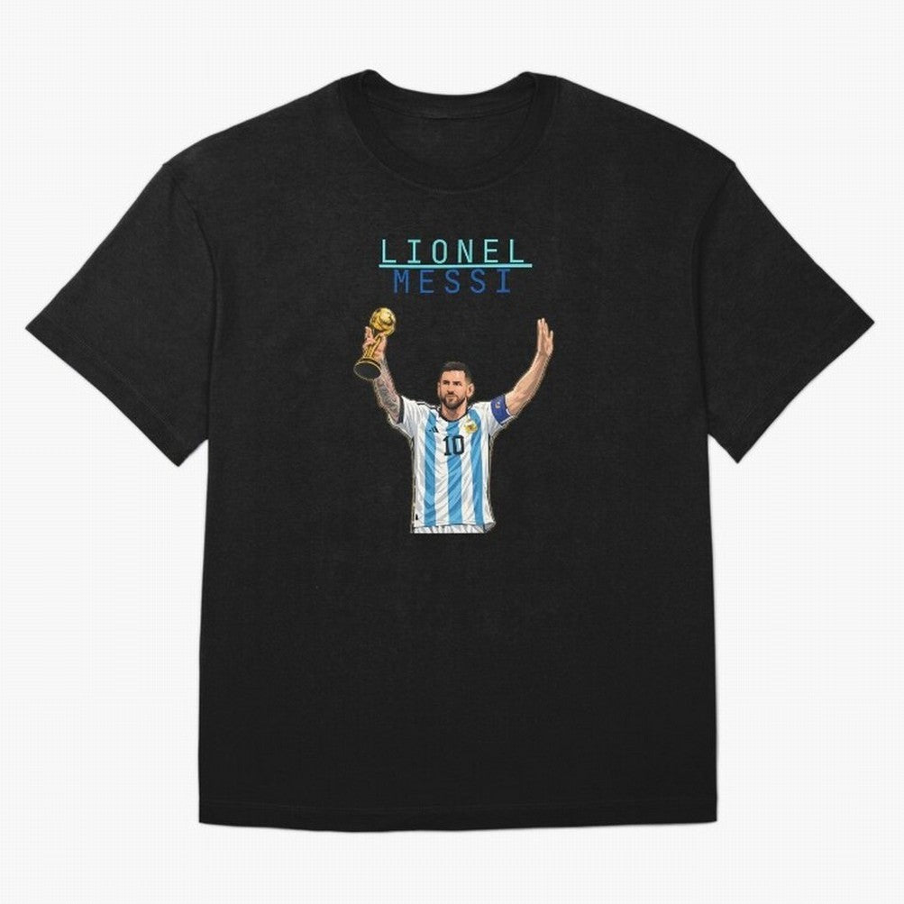 Messi Classic T-Shirt Show Fan Pride Across the FIFA World Cup 2026 Group Stage Journey through CR7 Highlights, France and Portugal Pride, Retro Football Energy, Iconic Rivalries, Trophy Chase Drama and Stadium Atmosphere; Great for Supporters Who