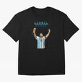 Messi Classic T-Shirt Show Fan Pride Across the FIFA World Cup 2026 Group Stage Journey through CR7 Highlights, France and Portugal Pride, Retro Football Energy, Iconic Rivalries, Trophy Chase Drama and Stadium Atmosphere; Great for Supporters Who
