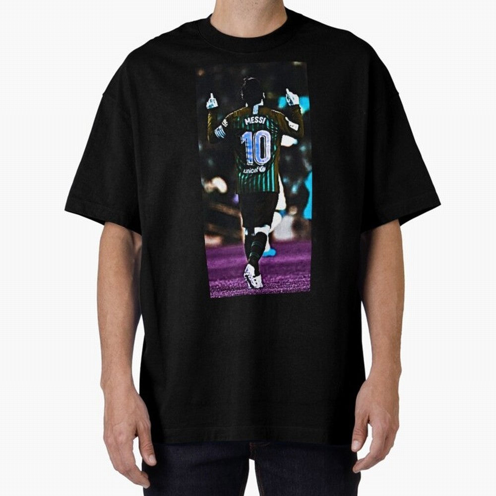 Lionel Messi Oversized T-Shirt Show Support during Match Day Hype around FIFA World Cup 2026 USA Canada Mexico, Cristiano Ronaldo, Haaland and CR7, Brazil, Game Day Rituals, Football Legends, Country Pride and the Road to the Final; Great for Watch
