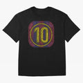 Lionel Messi #10 - The Icon Collection Classic T-Shirt Join Supporters Worldwide for Global Football Passion for FIFA World Cup 2026 Group Stage, Connected to Messi and Cristiano Ronaldo, Brazil, Championship Spirit, Famous Goals, Roaring Crowds