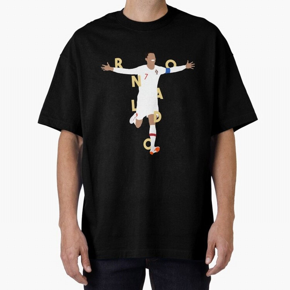 Ronaldo (Gold) Classic T-Shirt Experience the Global Stage of Match Day Hype around FIFA World Cup 2026, Cristiano Ronaldo, Portugal, Spain and Germany, Supporter Pride, Iconic Celebrations, Legendary Names and Global Match Day Energy; Built for